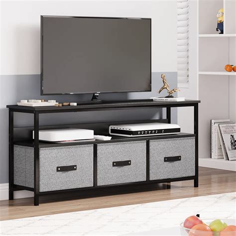 Danolapsi Dresser Tv Stand55 Inch Modern Entertainment Center With Storagetv Stand For Bedroom