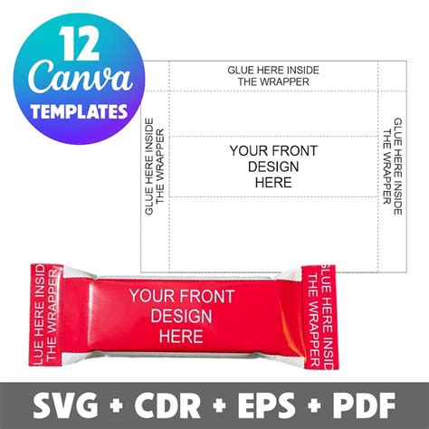 chocolate bar wrapper blank chocolate template  finger kit kat