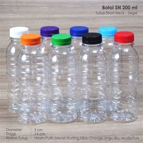 Jual Botol Plastik Ml Botol Plastik Amdk Ml Botol Long Neck