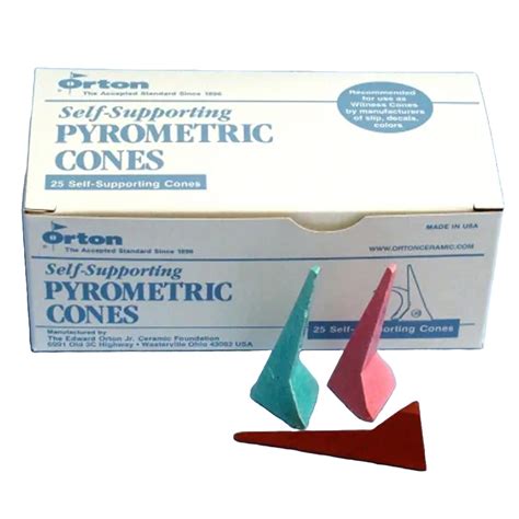 Orton Self Supporting Pyrometric Cones Sounding Stone