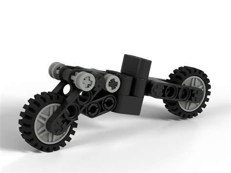 LEGO MOC Mini LEGO Technic Bike (Black) by AviLEGO | Rebrickable ...