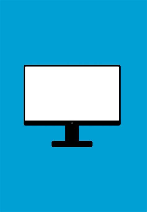 Computer Monitor Vector Illustration 21725406 Vector Art At Vecteezy