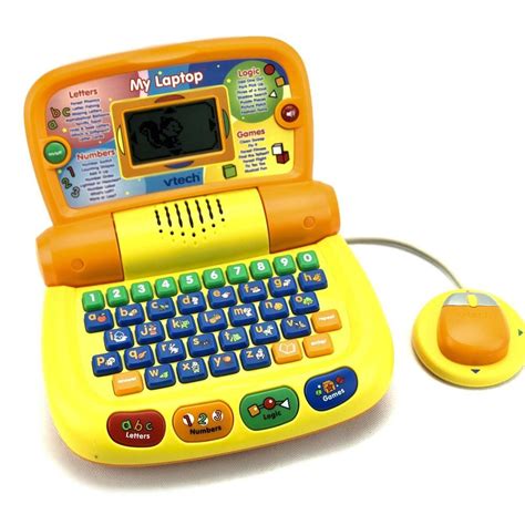 Vtech My Laptop With Mouse Educational Games Toys Includes 30 Fun