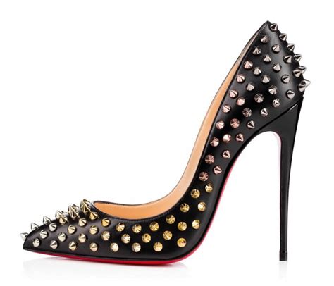 Christian Louboutin Follies Spikes 120 Mm Shoes Post