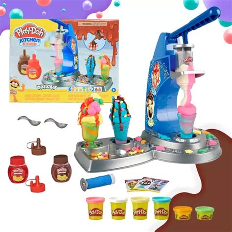 Play Doh Helader A Creativa Drizzy Fabrica De Helado Hasbro Env O Gratis