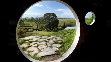 Wallpaper Trey Ratcliff Photography New Zealand Hobbiton Hole