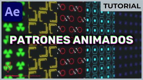 Fondos Con Patrones Animados Tutorial After Effects Youtube