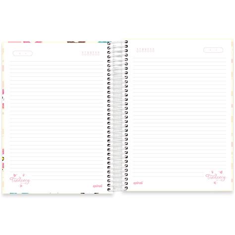 Caderno Universit Rio Capa Dura X Folhas Panda