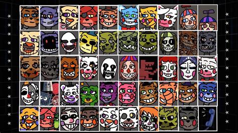 FNAF Ucn characters by catycarolite223 on DeviantArt