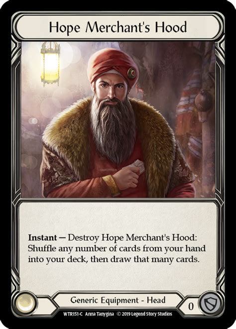 Hope Merchant S Hood Spellvoid FaB Card Search