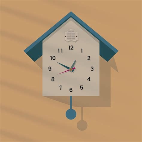 Reloj Pared Clasico Ilustraciones Vectoriales Y Clip Art 3d Vector