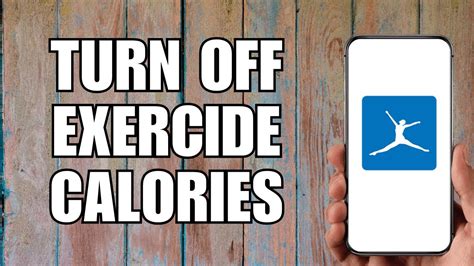 How To Turn Off Exercise Calories On Myfitnesspal Youtube