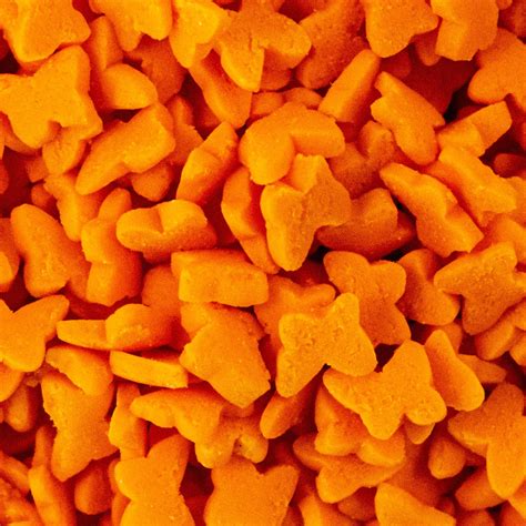 Orange Butterfly Sprinkles | Cake Decorations | Michton | UK – The Choc