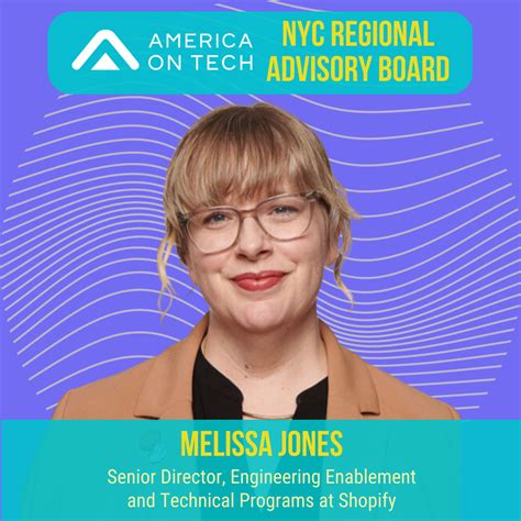 America On Tech Welcomes Melissa Jones To Our Nyc Regional Advisory