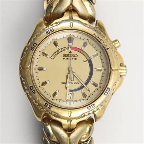 Seiko Kinetic Sports 100 Watch Property Room