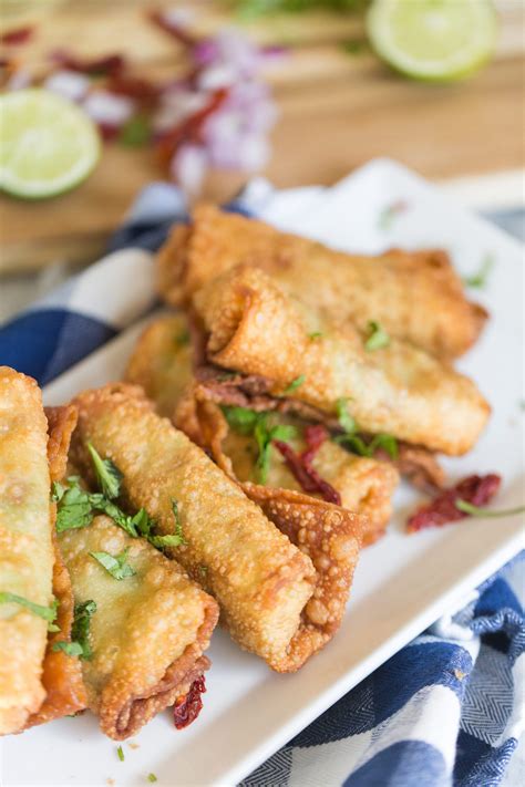 Copycat Avocado Egg Rolls The Chunky Chef