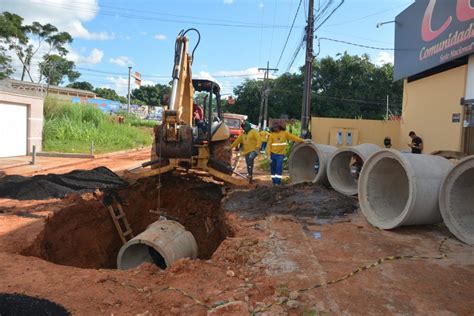 Prefeitura De Rio Branco Executa Obras De Drenagem Na Travessa Da Serra