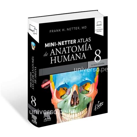 Mini Netter Atlas de Anatomía Humana Octava Edición UNIVERSO