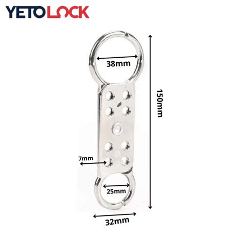 Lockout Hasp Aluminum Mm Yetolock