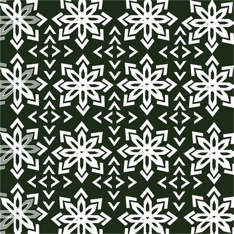 White Snowflake On Green Background 24838847 Vector Art At Vecteezy