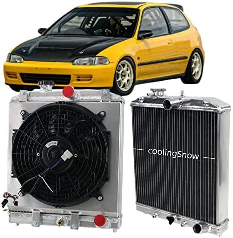 Amazon Coolingsnow Row Core Radiator For Honda Civic Ej Ek Eg