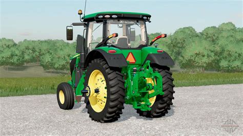 John Deere série 7R〡poids avant configurable pour Farming Simulator 2017