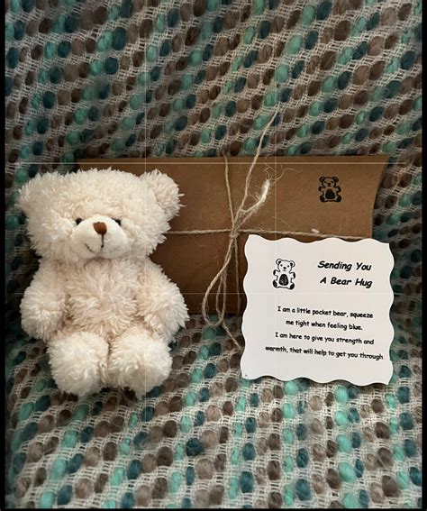 Pocket Bear Hugs Etsy