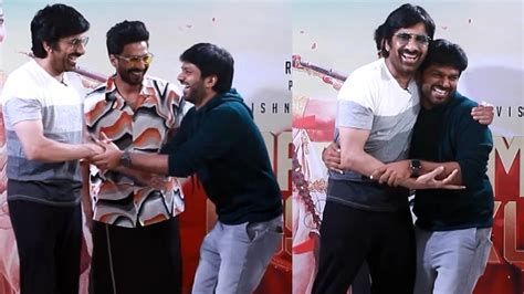 Ravi Teja And Anil Ravipudi Making Super Hilarious Fun Tfpc Youtube