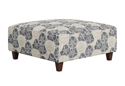 Fusion Seashore Sand Square Cocktail Ottoman