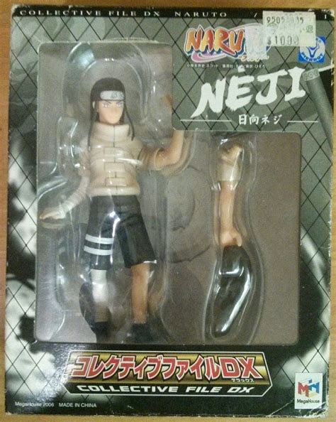 Megahouse 2006 Naruto Collective File Dx 6 Neji Hyuga Action Figure