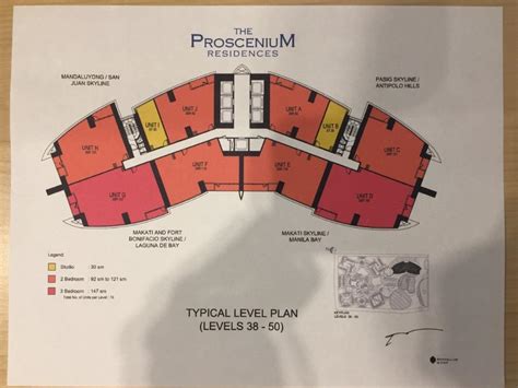 Proscenium Residences Three Bedroom Br Condo Unit Property