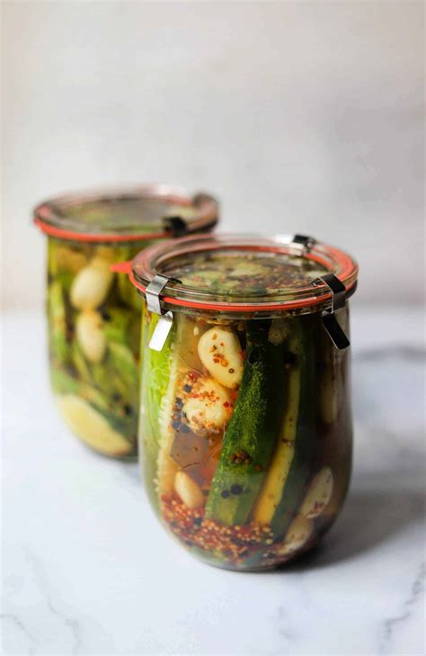 Easy Freezer Dill Pickle Recipe | Deporecipe.co