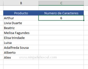 Cómo Contar Caracteres en Excel Ninja del Excel