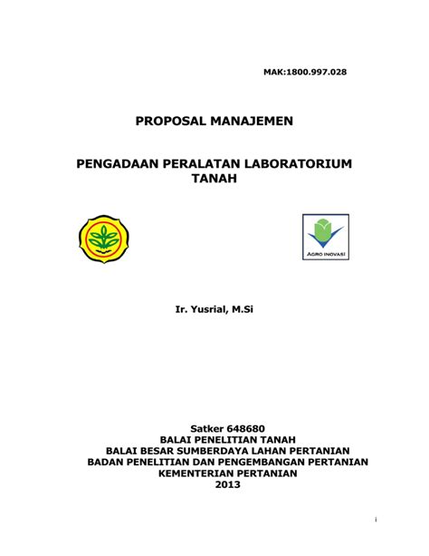 Contoh Proposal Pengajuan Alat Laboratorium Biologi Imagesee