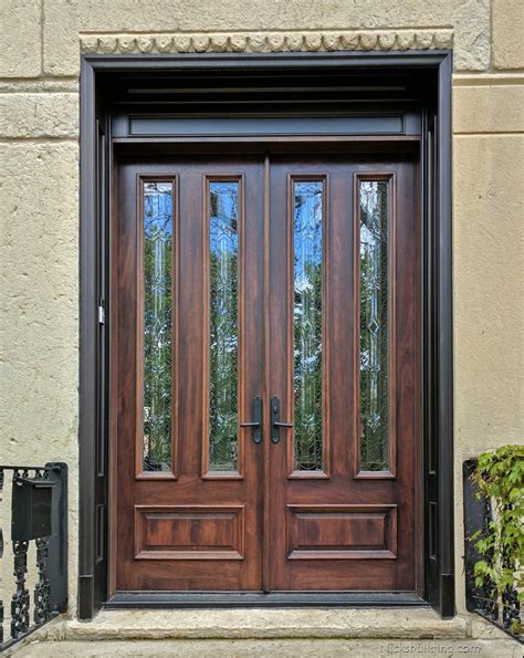 Mahoganyexteriordoubledoorschicagomodel 10172x96 Double Doors Exterior Double Doors Model