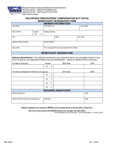 Form Mbs 0055 Fill Out Sign Online And Download Printable Pdf