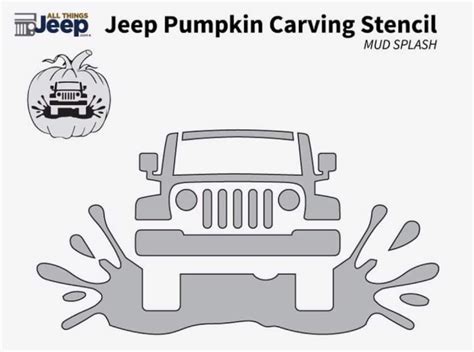 jeep pumpkin stencil pumpkin pattern pumpkin template jack