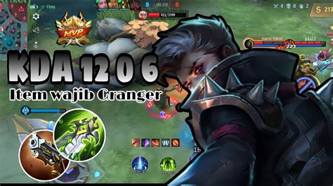 Pake Item Ini Auto MVP Gameplay Granger Jungler Mobile Legends