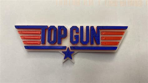 3D printable Top Gun - Movie Logo・Cults