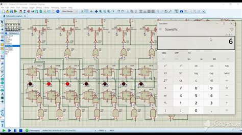 Bit Analog To Digital Converter Adc On Proteus Integrated