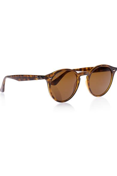 Ray Ban Round Frame Acetate Sunglasses Net A Porter