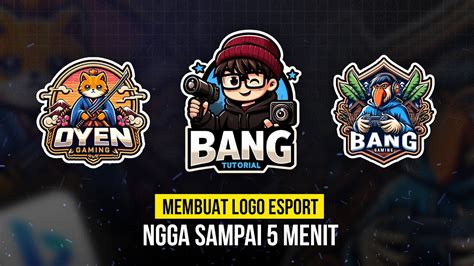 Ngga Sampai Menit Cara Membuat Logo Esport Gaming Pakai Ai Bing