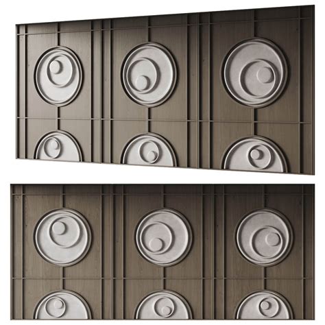 Wood Wall Panel ML001 - 3D Model by miklob