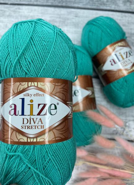 пряжа Alize Diva Stretch - купить с доставкой по выгодным ценам в ...