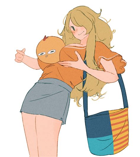 Stella Murgoten Highres Girl Bag Ball Blonde Hair Miniskirt Mole Mole Under Eye