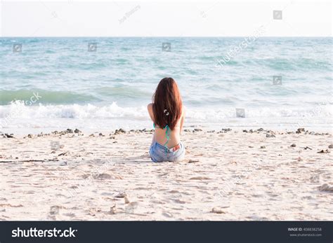 Sexy Girl Bikini Jeans Shorts On Stock Photo Shutterstock