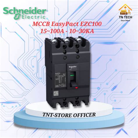 MCCB EZC100F3 Schneider 10 30KA EZC100F3015 EZC100F3020 EZC100F3025