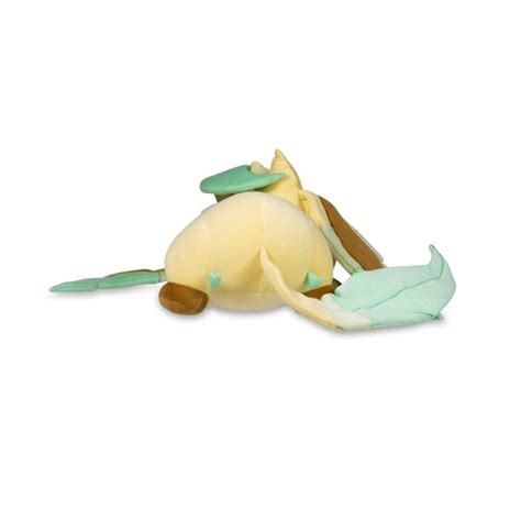 Sleeping Leafeon Pok Plush In Pok Mon Center Official Site