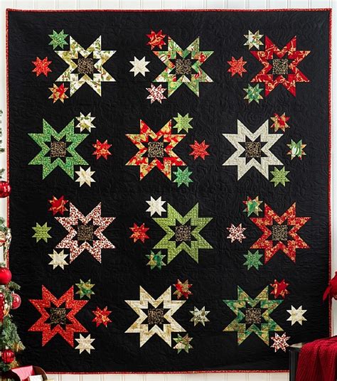 Shimmering Stars Are So Pretty In This Quilt Quilting Digest