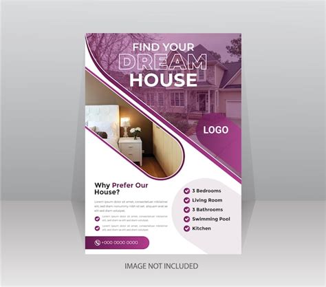 Premium Vector A Flyer For A Home Improvement Company
